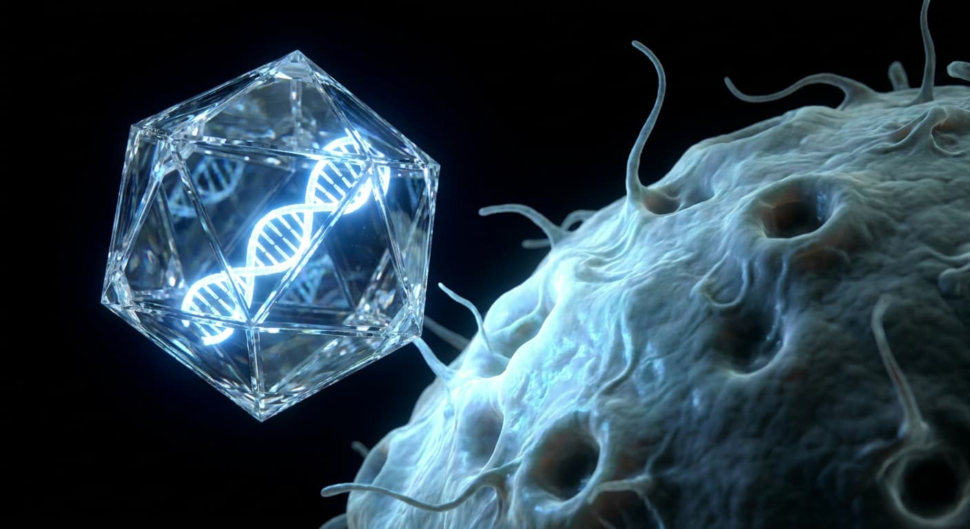 Versteckte Kuriere: Wie ein harmloses Virus den genetischen Code reparieren könnte